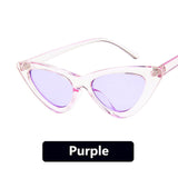 New Cat Eye Sunglasses Women Sun Glasses Fashion Ladies Vintage Glasses Female Triangle Sexy Retro oculos de sol feminino UV400