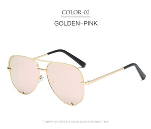 2019 New Fashion Brand Designer Ladies Pilot Sunglasses Women Men Goggle Gradient Sun Glasses For Female Mirror Shades UV400